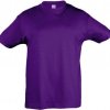 Dětské tričko SOL'S REGENT KIDS Dark purple