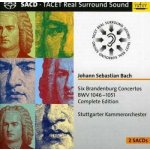 2SA Johann Sebastian Bach - Six Brandenburg Concertos BWV 1046-1051 CD – Hledejceny.cz