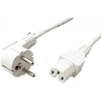 Goobay CEE 7/7(M) - IEC320 C15 2m bílý 30370 19.92.0061 – Zboží Živě