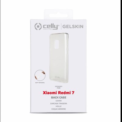 Pouzdro CELLY GELSKIN Xiaomi Redmi 7 čiré – Zbozi.Blesk.cz