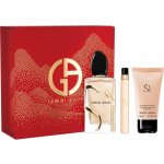 Armani Sì Armani Sì EDP + EDP 10 ml + tělové mléko 50 ml 100 ml – Zboží Dáma