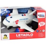 MaDe Letadlo ČSA s hlášením kapitána a letušky na setrvačník – Zboží Dáma
