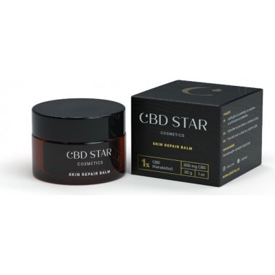 CBD Star SKIN REPAIR BALM 1% CBD 30 g – Hledejceny.cz