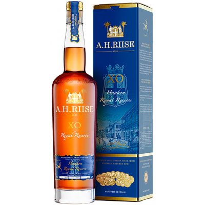 A.H.Riise X.O. Royal Reserve Kong Haakon 42% 0,7 l (karton) – Zboží Dáma