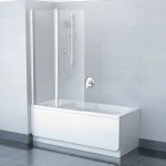 Ravak CVS2-100 L transparent Chrome levá, bílá / 7QLA0100Z1 – Hledejceny.cz
