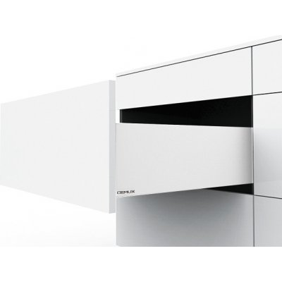 Cemux H Box SLIM zásuvka TIP-ON bílá H167/500mm – Zbozi.Blesk.cz