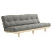 Postel Karup sofa LEAN natural přírodní + futon grey 746