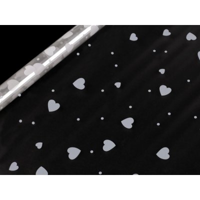 Prima-obchod Balicí celofán vánoční / celoroční 0,7x2 m, barva 2 transparent srdce – Sleviste.cz