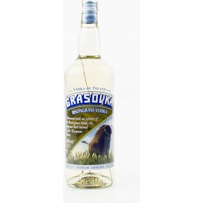 Grasovka Bison Vodka 38% 1 l (holá láhev) – Hledejceny.cz