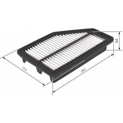 Vzduchový filtr BOSCH F 026 400 295 – Hledejceny.cz