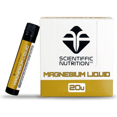 Scientiffic Nutrition Tekutý hořčík Magnesium Liquid 242mg shot 25 ml – Hledejceny.cz