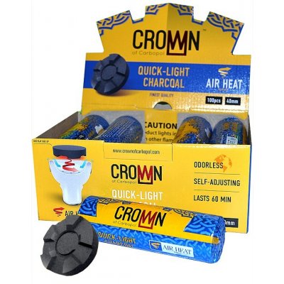 Carbopol Crown 40 mm samozapalovací uhlíky – Zboží Mobilmania