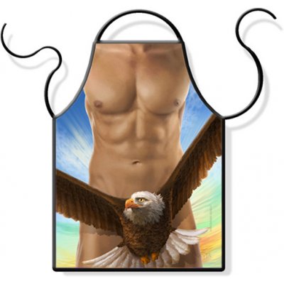 Divja Zástěra Muž s orlem – Zboží Dáma