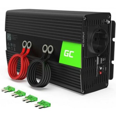 Green Cell INV25 12V/230V 1500W/3000W modifikovaný sinus – Hledejceny.cz
