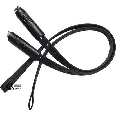 Kentaur Drezurní třmenové řemeny OBALOVANÉ Černá 65 cm – Zboží Dáma