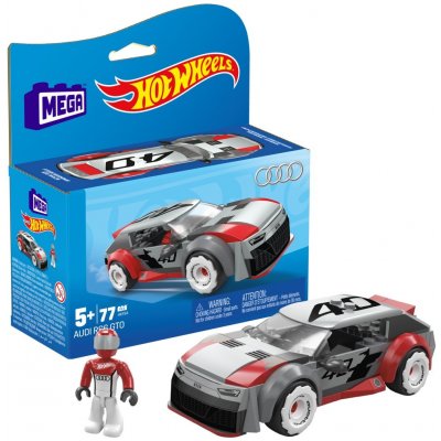 Mattel Mega Construct Mega construx Hot Wheels závoďák Audi RS6 – Zboží Dáma