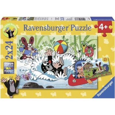 Ravensburger 088638 Léto s Krtečkem 2 x 48 dílků