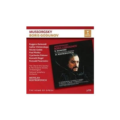 ROSTROPOVICH/RAIMONDI/VISHNEVSKAYA/ - MUSSORGSKY - BORIS GODUNOV CD – Hledejceny.cz