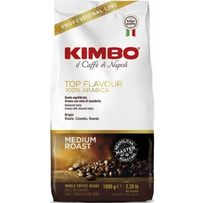Kimbo Espresso Bar 100% Arabica Top Flavour 1 kg – Zboží Mobilmania