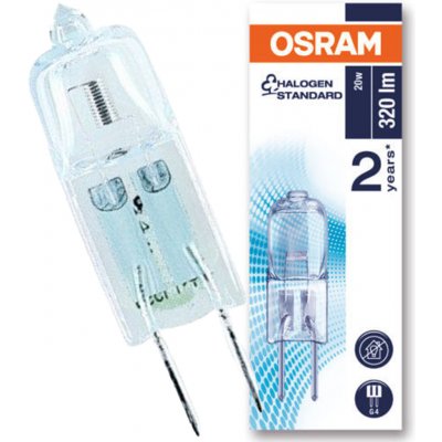 Osram žárovka halogenová G4 20W 12V 64428 do pečících trub – Zboží Živě