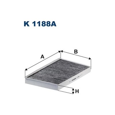 Filtr, vzduch v interiéru FILTRON K 1188A – Hledejceny.cz