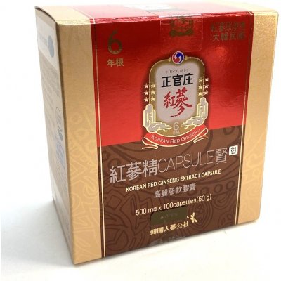 4betterlife Extra silný korejský ženšen extrakt v tobolkách 100 ks 50 g