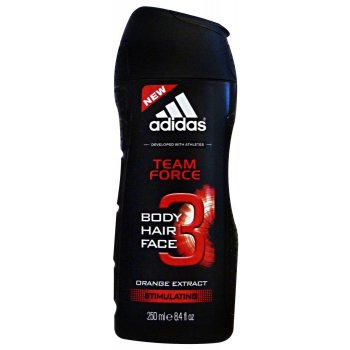 Adidas 3 Active Team Force Men sprchový gel 250 ml