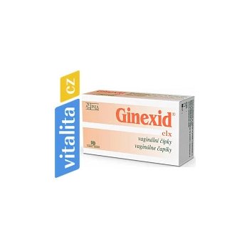 Ginexid vaginální čípky 10 x 2 g
