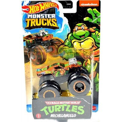 Hot Wheels Ninja želvy Monster Truck Teenage Mutant Ninja Turtles Michelangelo – Zbozi.Blesk.cz