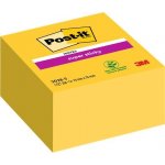 3M POSTIT Samolepicí bloček Super Sticky, ultra žlutá, 76 x 76 mm, 350 listů, 3M POSTIT 7100265573 ,balení 350 ks 16201 – Hledejceny.cz
