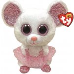 TY Beanie BoosNinabílá myška balerína 24 cm – Zboží Dáma