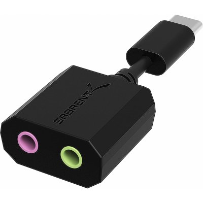 USB-C audio adaptér pro i TRS - Android, Windows zvuková karta – Zboží Živě