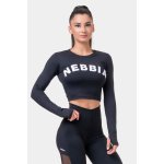 Nebbia Sporty HERO crop top 585 black – Zboží Dáma