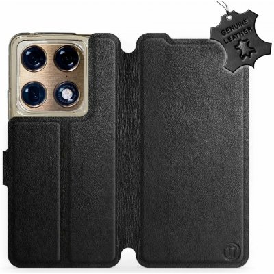 Mobiwear flip Kožené Motorola Signature 5G černé – Zboží Mobilmania