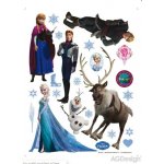 Ag Design DK 1776 samolepící dekorace Ledové království rozměry 65 x 85 cm – Zboží Dáma