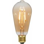 STAR TRADING E27 LED žárovka filament 0,75W 2 000K sklo jantar 355-70-1 – Hledejceny.cz