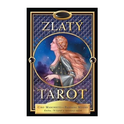 Kapesní Zlatý tarot Ciro Marchetti & B. Moore – Zboží Dáma