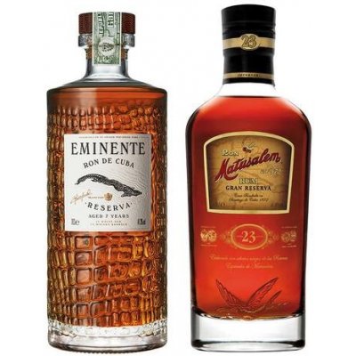 Eminente Reserva 7y 41,3% 0,7 l + Matusalem Gran Reserva 23y 40,65% 0,7 l (set) – Zbozi.Blesk.cz