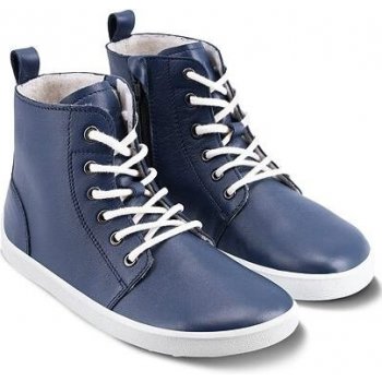 Be Lenka zimní barefoot boty Atlas navy blue