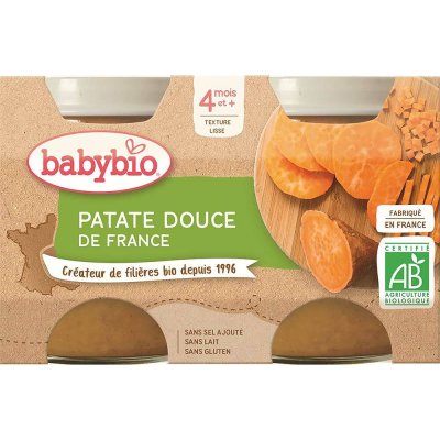 Babybio sladké brambory 2 x 130 g – Zboží Dáma