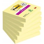3M POSTIT Samolepicí bloček Super Sticky, žlutá, 76 x 76 mm, 6x 90 listů, 3M POSTIT 7100259321 ,balení 540 ks 322297 – Hledejceny.cz