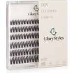 GloryStyles Samolepící segmentové řasy Invisible Band N137 dlouhé (10 - 16 mm) – Zboží Mobilmania