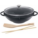 Küchenprofi Litinová wok Provence poklice 36 cm