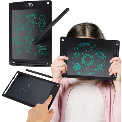 ISO Digitální LCD tabulka 8 5 palce pro kreslení a psaní černá
