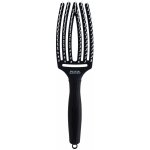 Olivia Garden Fingerbrush Ionic Medium kartáč na vlasy černý FB1PC-M – Zboží Mobilmania