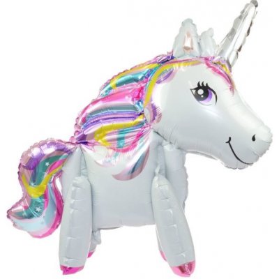 ARPEX Balón foliový Jednorožec Unicorn 55 cm NELZE PLNIT HELIEM – Zboží Dáma
