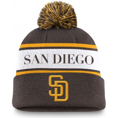 Nike Pánská zimní čepice San Diego Padres MLB Peak Standard Cuff Pom Beanie – Hledejceny.cz