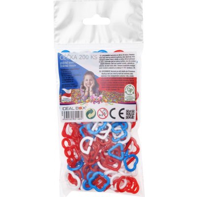 Ideal Box Céčka státní barvy 200 ks – Zboží Mobilmania