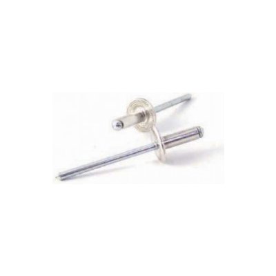Trhací nýt hliník - ocel 4,8x12 mm velká hlava 16 mm – Hledejceny.cz