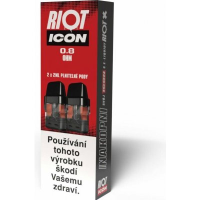 Riot Icon Pod 0,8 ohm 2 ks – Zboží Mobilmania